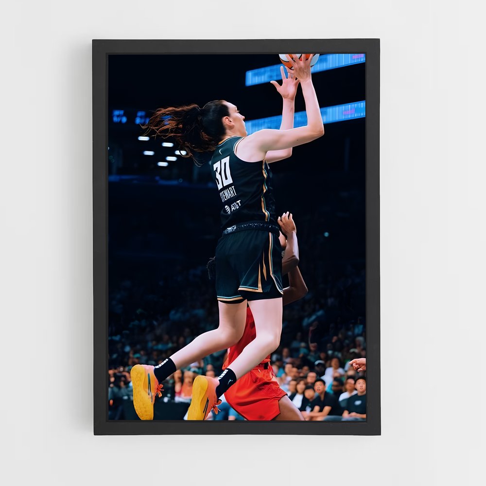 Poster Saut de Victoire – affiche Basketball (vue 2)
